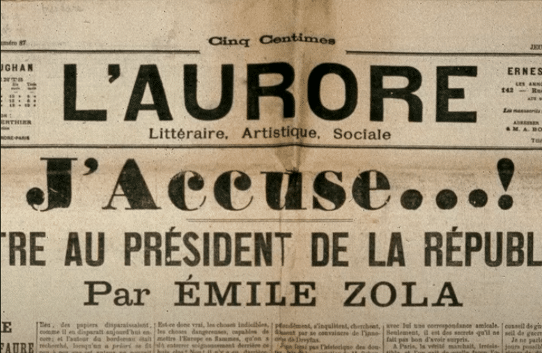 J'accuse...! Lettre au président de la République par Emile Zola